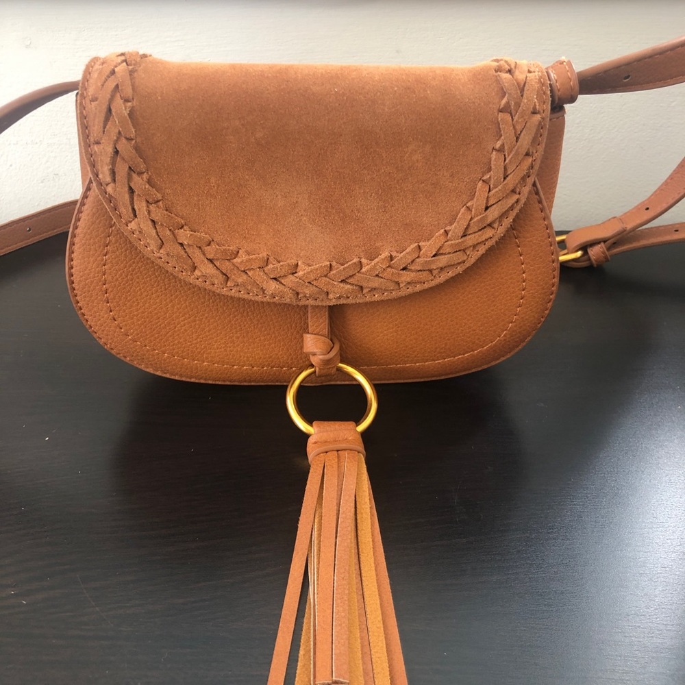 Camel Crossbody Bag